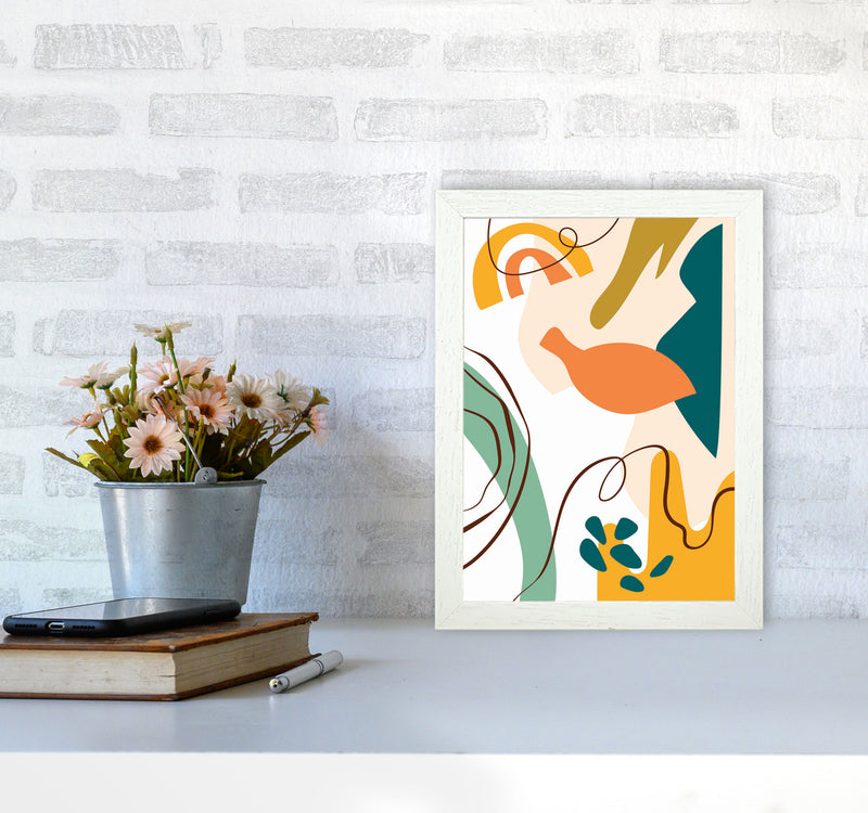 Abstract Expression I Art Print by Jason Stanley A4 Oak Frame