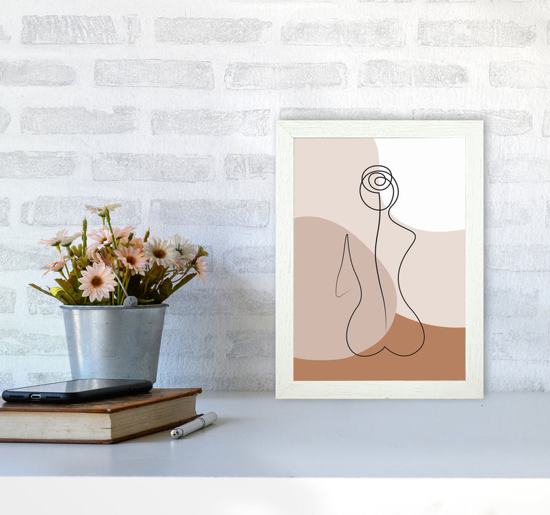 Female Figure III Art Print by Jason Stanley A4 Oak Frame