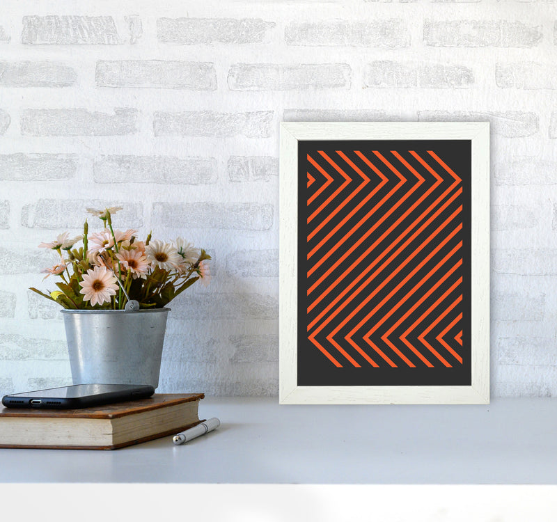 Pattern Series -1 Art Print by Jason Stanley A4 Oak Frame