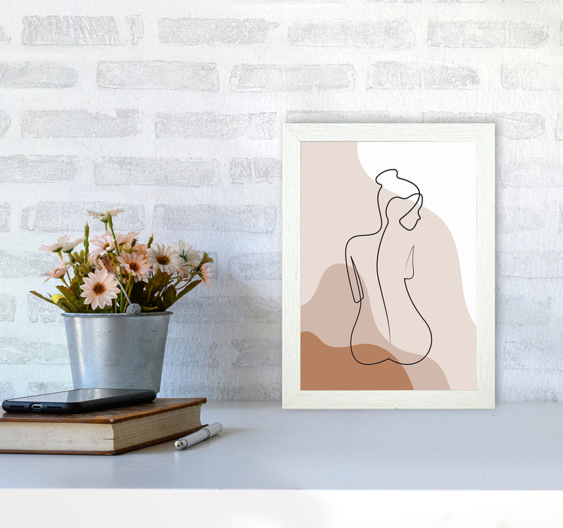 Female Figure II Art Print by Jason Stanley A4 Oak Frame