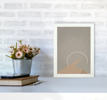 Minimal Vibes 3 Art Print by Jason Stanley A4 Oak Frame