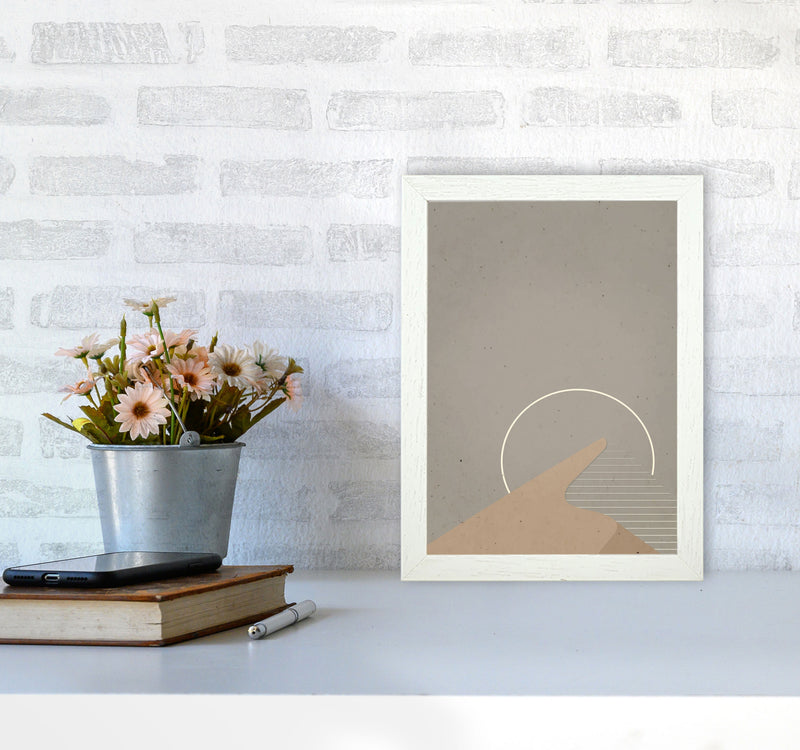 Minimal Vibes 3 Art Print by Jason Stanley A4 Oak Frame