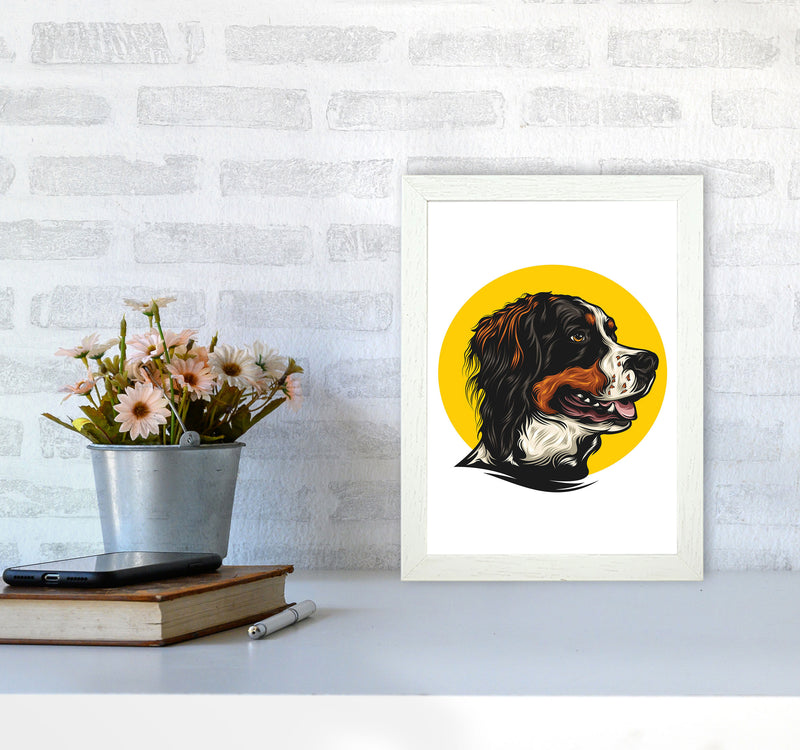The Best Boy Art Print by Jason Stanley A4 Oak Frame