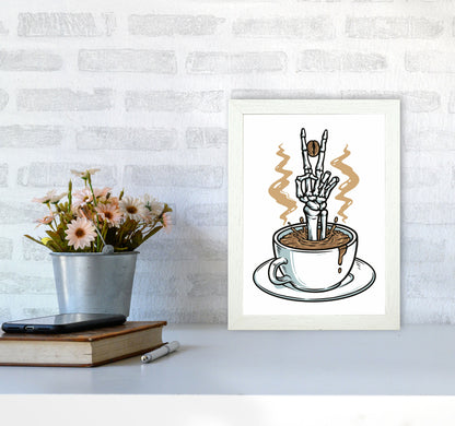 Peace!! Art Print by Jason Stanley A4 Oak Frame