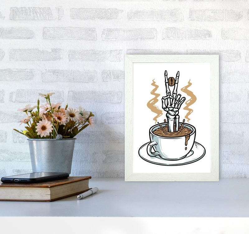 Peace!! Art Print by Jason Stanley A4 Oak Frame