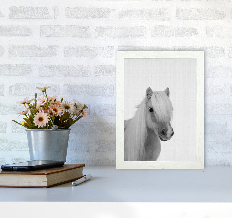 Stay Gold Pony Boy Art Print by Jason Stanley A4 Oak Frame