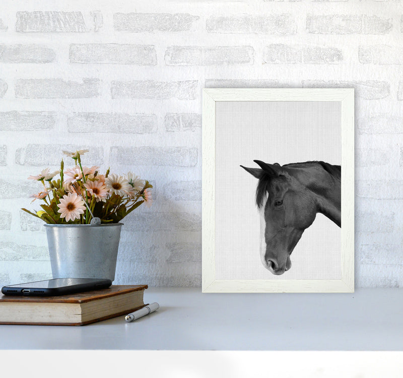 Man's Best Friend Art Print by Jason Stanley A4 Oak Frame
