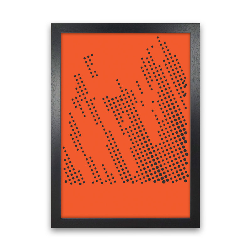 Minimal Geometric Series - 41 Art Print by Jason Stanley Black Grain