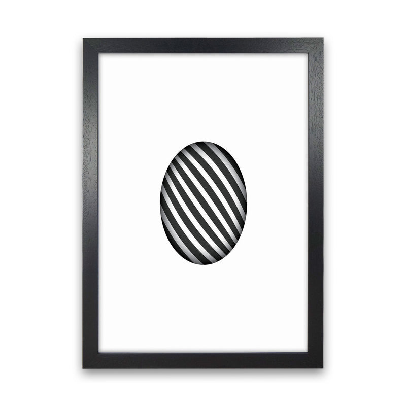 Minimal Geometric Series - 48 Art Print by Jason Stanley Black Grain