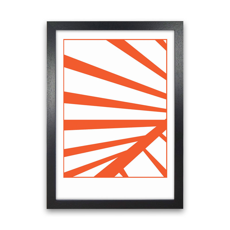 Minimal Geometric Series - 26 Art Print by Jason Stanley Black Grain