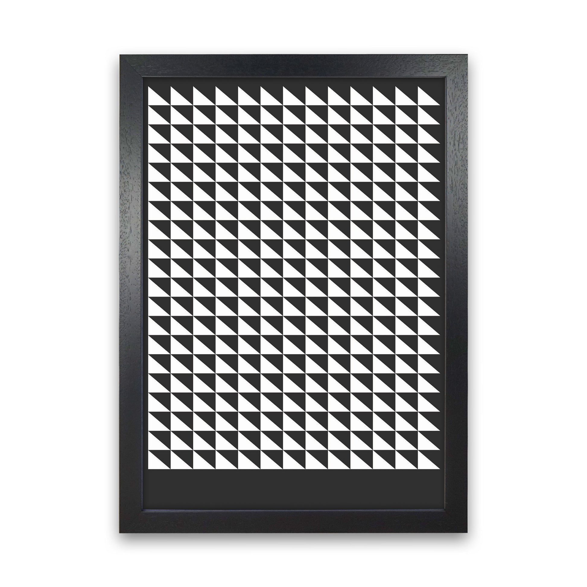 Minimal Geometric Series - 20 Art Print by Jason Stanley Black Grain