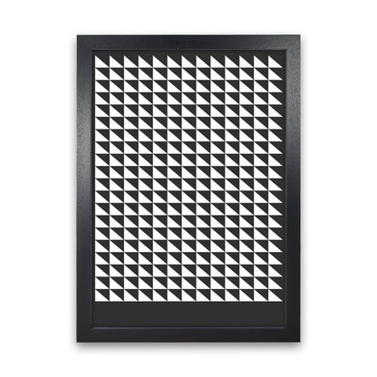 Minimal Geometric Series - 20 Art Print by Jason Stanley Black Grain