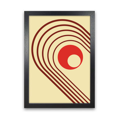 Minimal Geometric Series - 37 Art Print by Jason Stanley Black Grain