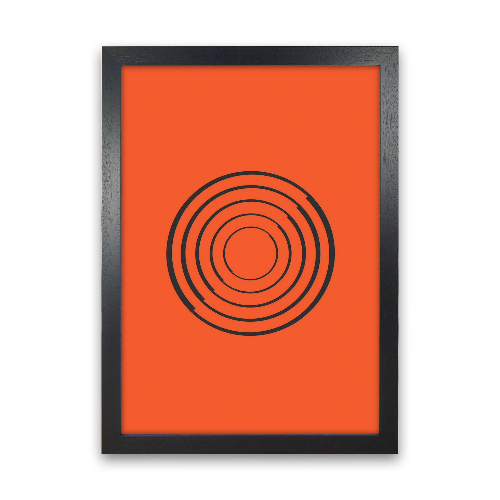 Minimal Geometric Series - 27 Art Print by Jason Stanley Black Grain