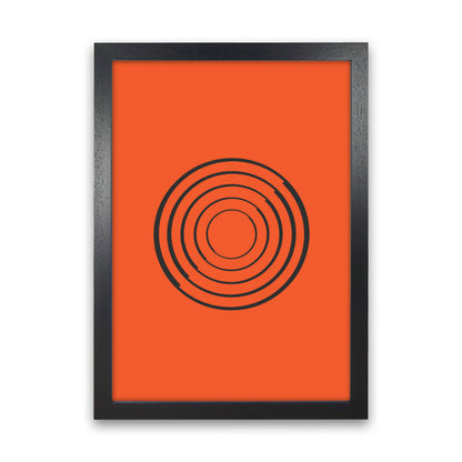 Minimal Geometric Series - 27 Art Print by Jason Stanley Black Grain