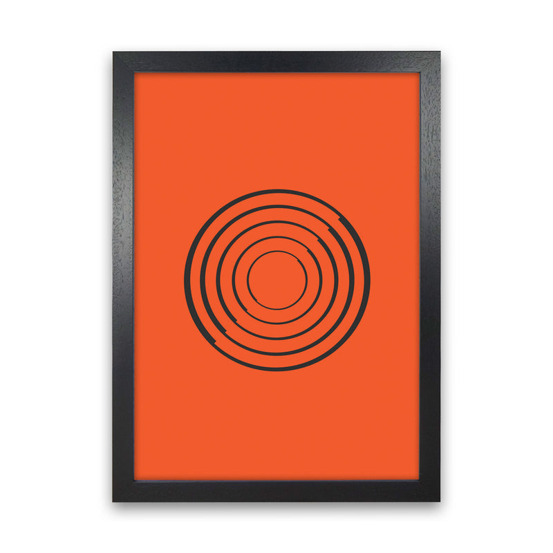 Minimal Geometric Series - 27 Art Print by Jason Stanley Black Grain