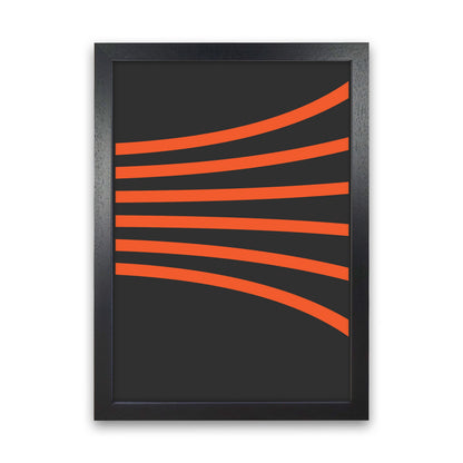Minimal Geometric Series - 16 Art Print by Jason Stanley Black Grain