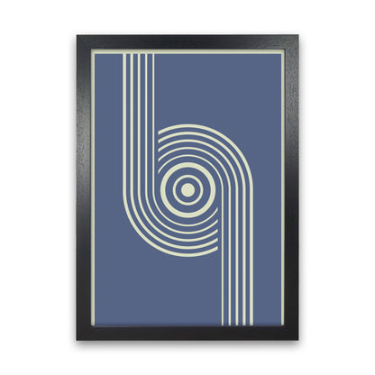 Minimal Geometric Series - 10 Art Print by Jason Stanley Black Grain