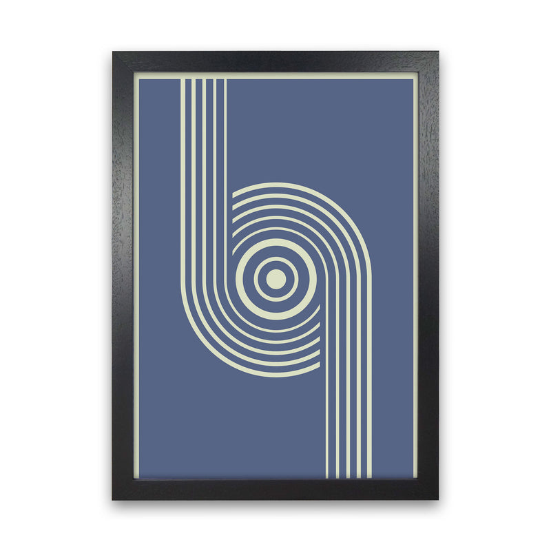 Minimal Geometric Series - 10 Art Print by Jason Stanley Black Grain