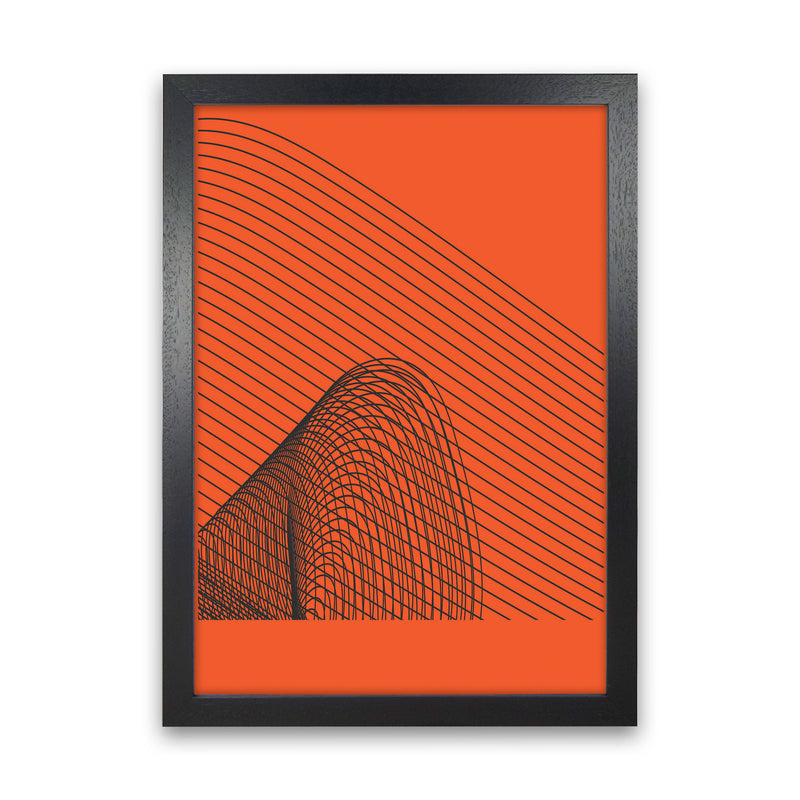 Minimal Geometric Series - 12 Art Print by Jason Stanley Black Grain