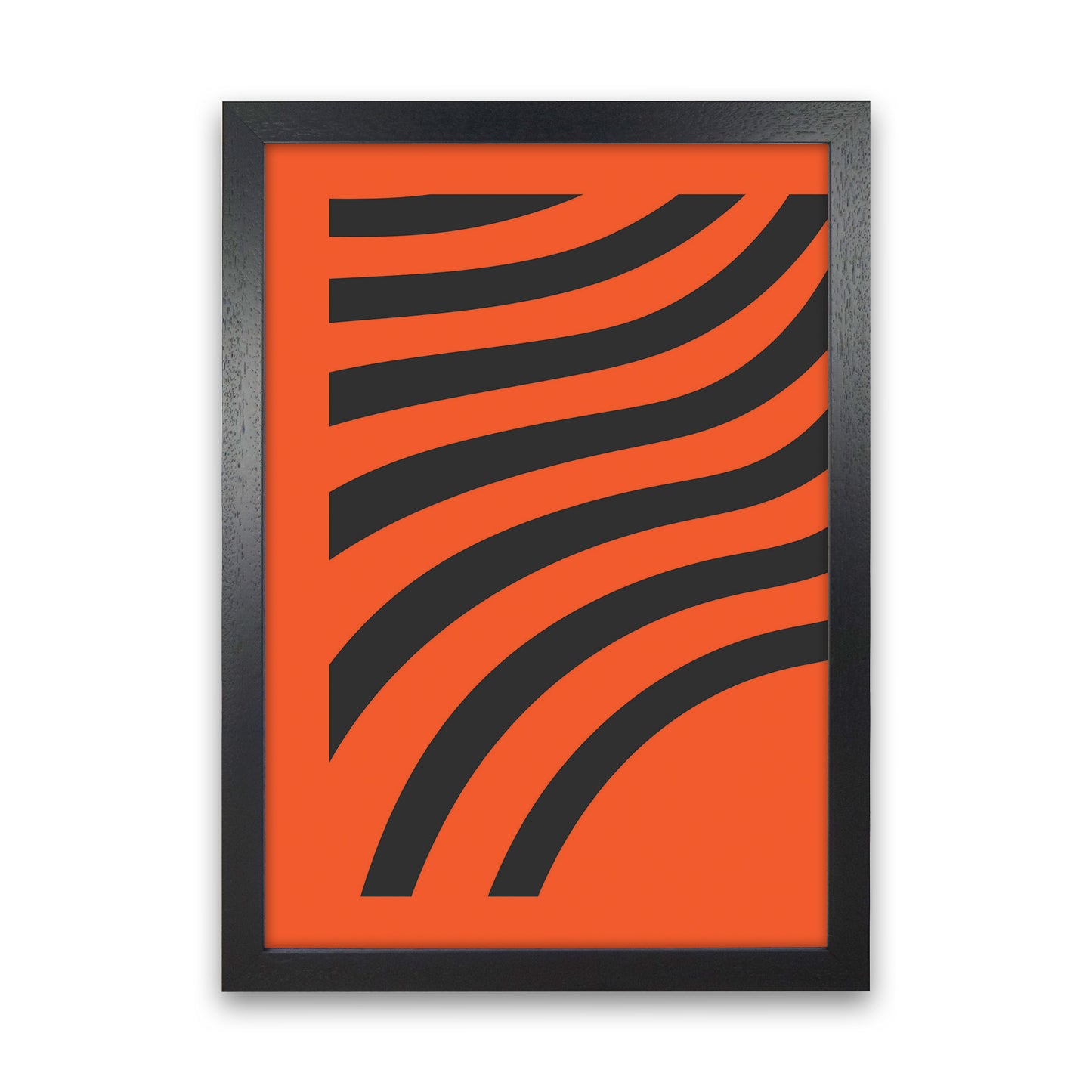 Minimal Geometric Series - 15 Art Print by Jason Stanley Black Grain