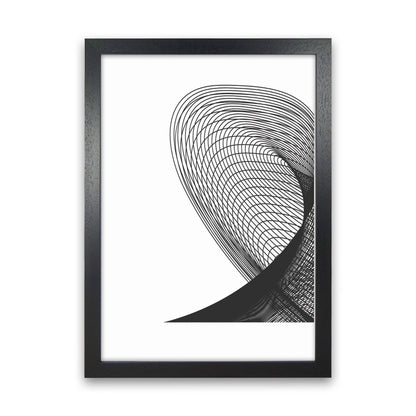 Minimal Geometric Series - 14 Art Print by Jason Stanley Black Grain