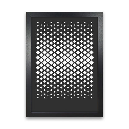 Minimal Geometric Series - 35 Art Print by Jason Stanley Black Grain