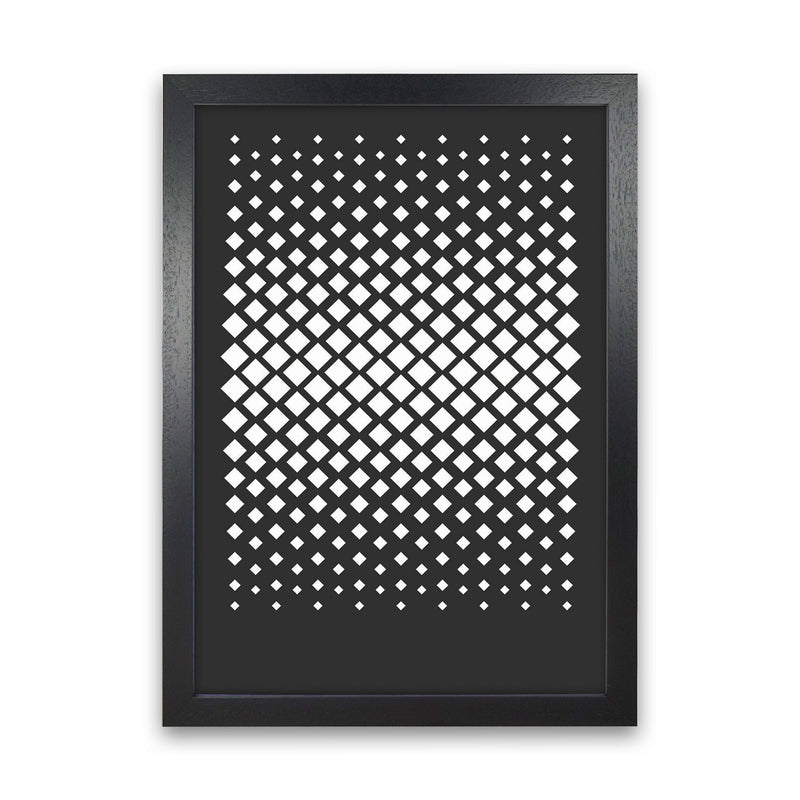 Minimal Geometric Series - 35 Art Print by Jason Stanley Black Grain