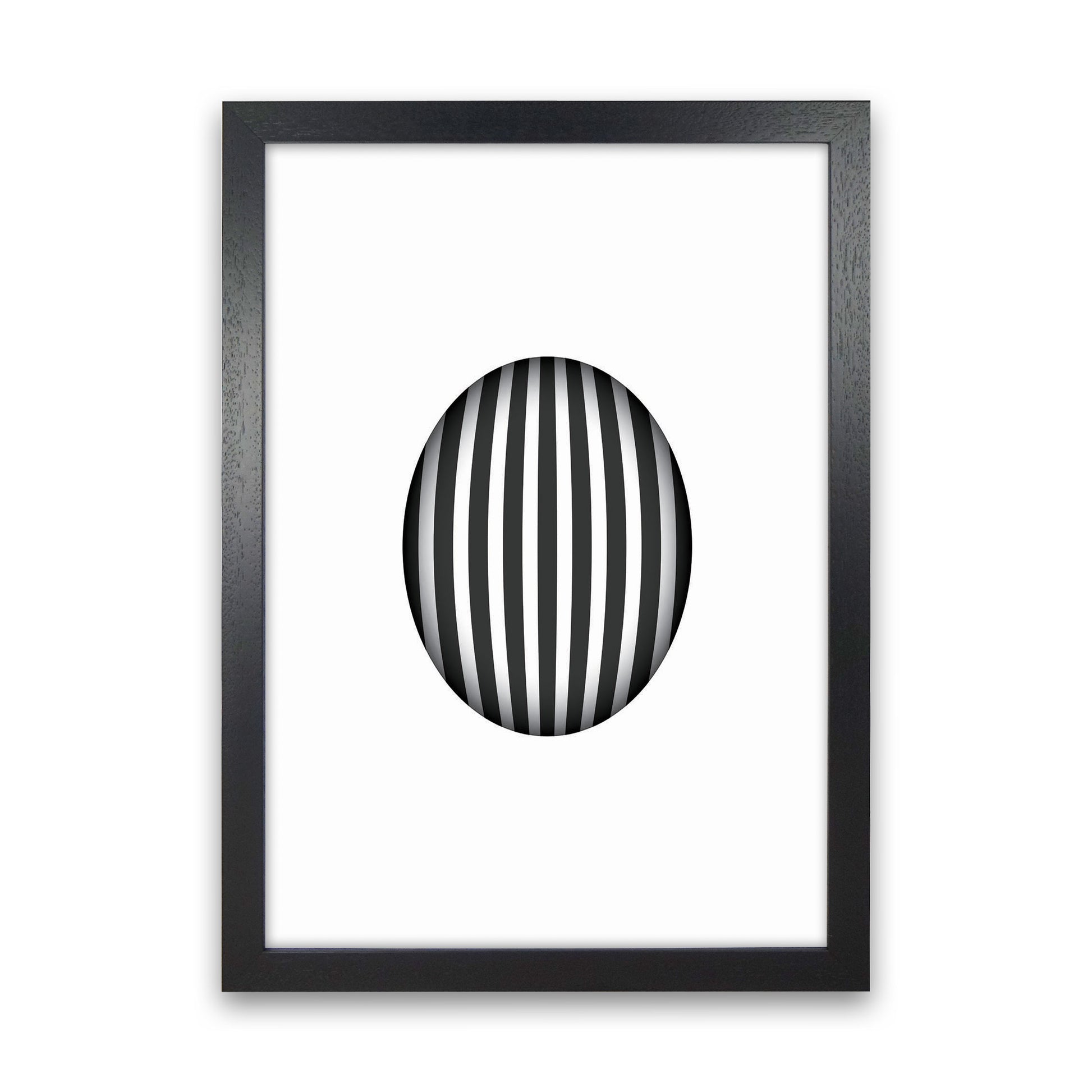 Minimal Geometric Series - 47 Art Print by Jason Stanley Black Grain
