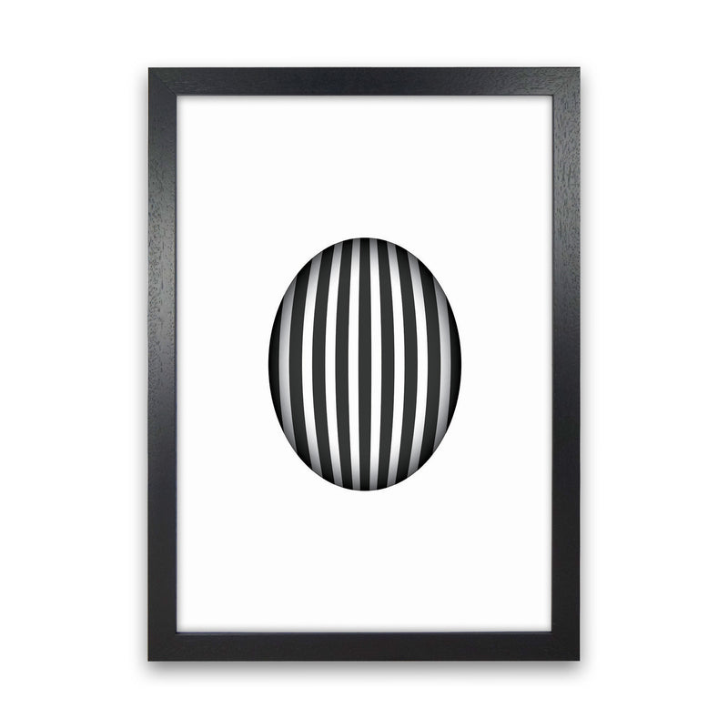 Minimal Geometric Series - 47 Art Print by Jason Stanley Black Grain