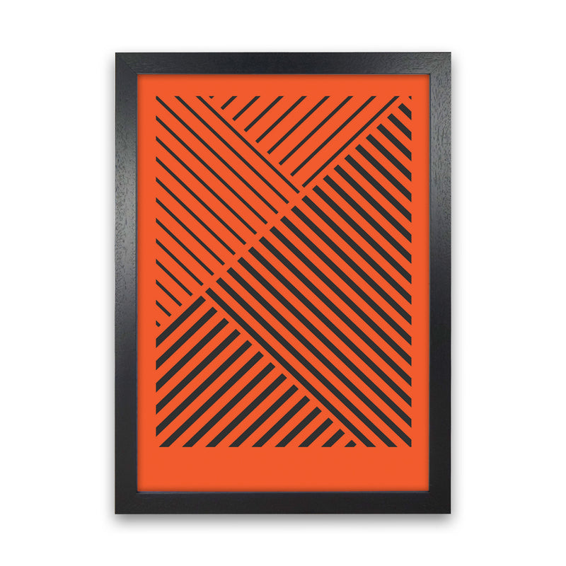 Minimal Geometric Series - 23 Art Print by Jason Stanley Black Grain