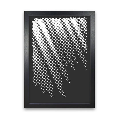 Minimal Geometric Series - 40 Art Print by Jason Stanley Black Grain