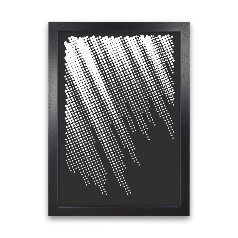 Minimal Geometric Series - 40 Art Print by Jason Stanley Black Grain
