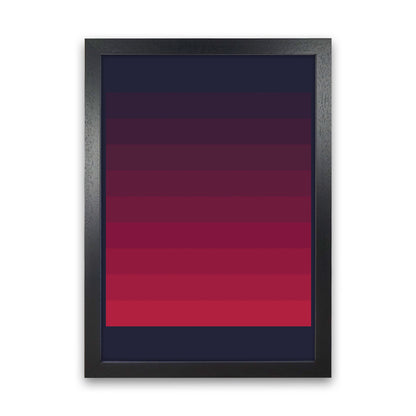 Minimal Geometric Series - 5 Art Print by Jason Stanley Black Grain