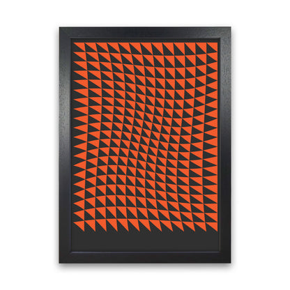 Minimal Geometric Series - 19 Art Print by Jason Stanley Black Grain