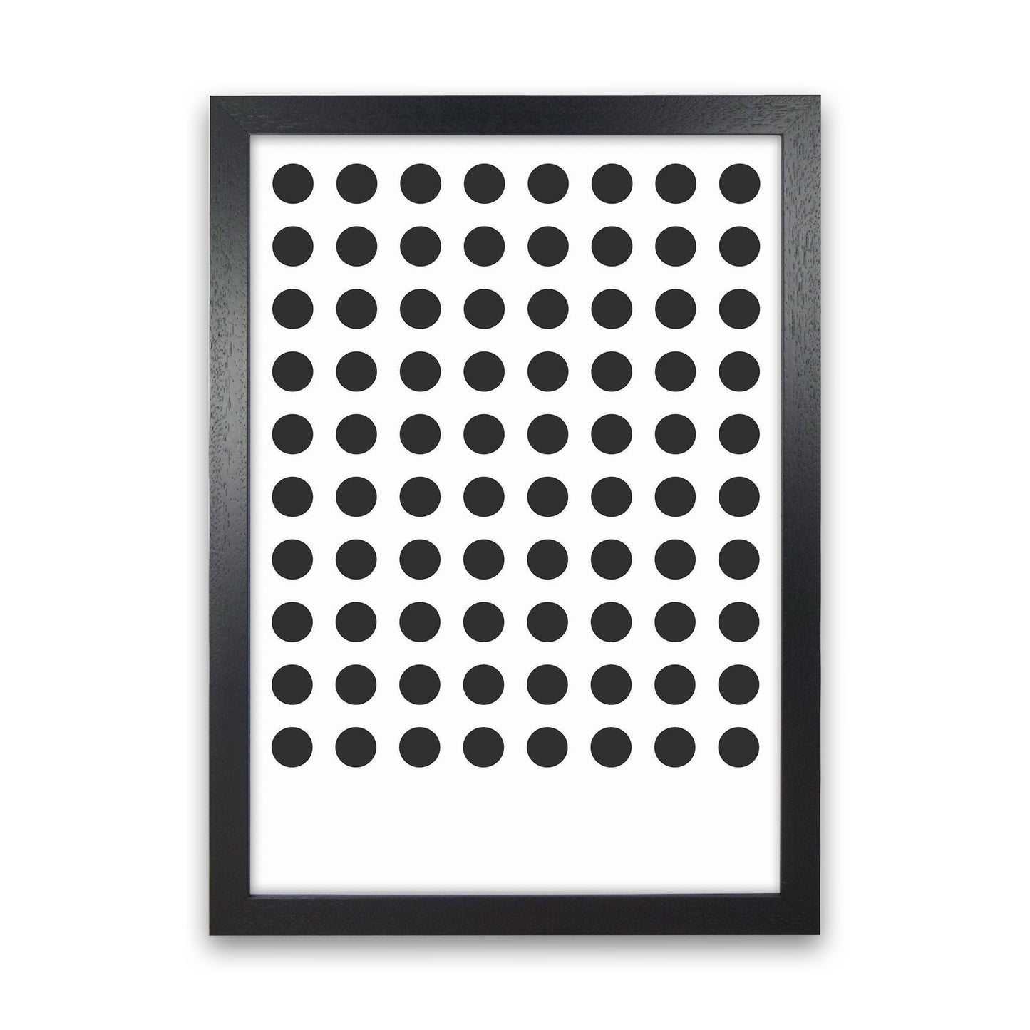 Minimal Geometric Series - 9 Art Print by Jason Stanley Black Grain