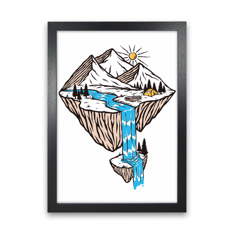 More Than Meets The Eye Art Print by Jason Stanley Black Grain