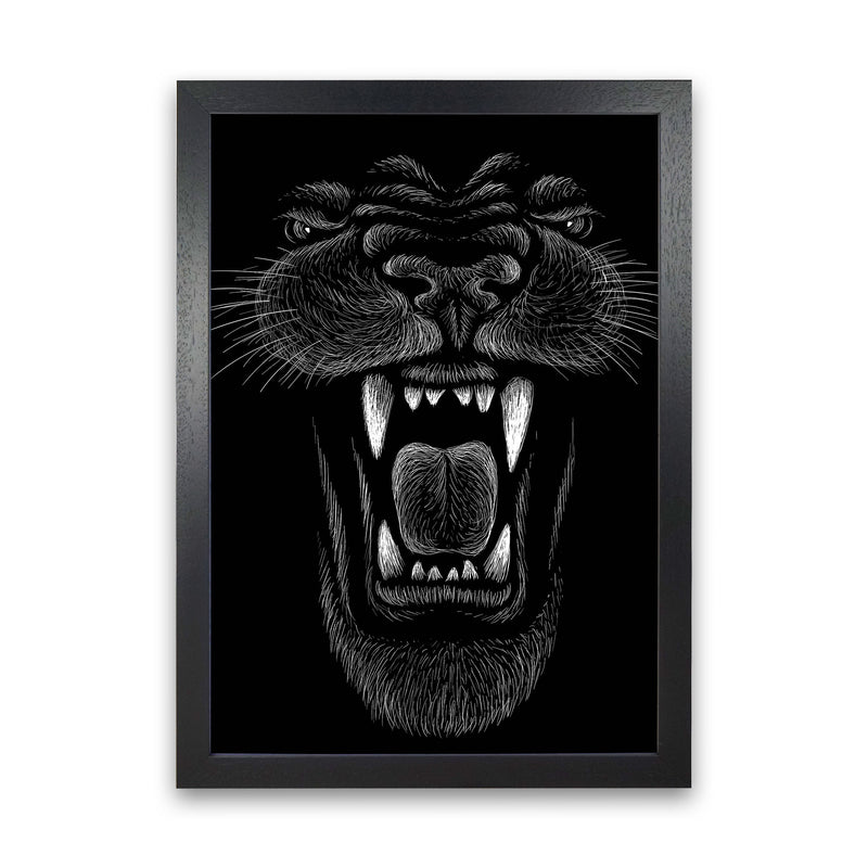 Up Close And Personal Art Print by Jason Stanley Black Grain