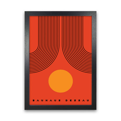 Bauhaus Design IIIIII Art Print by Jason Stanley Black Grain