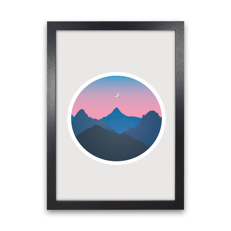 Moody Moonrise Kingdom Art Print by Jason Stanley Black Grain