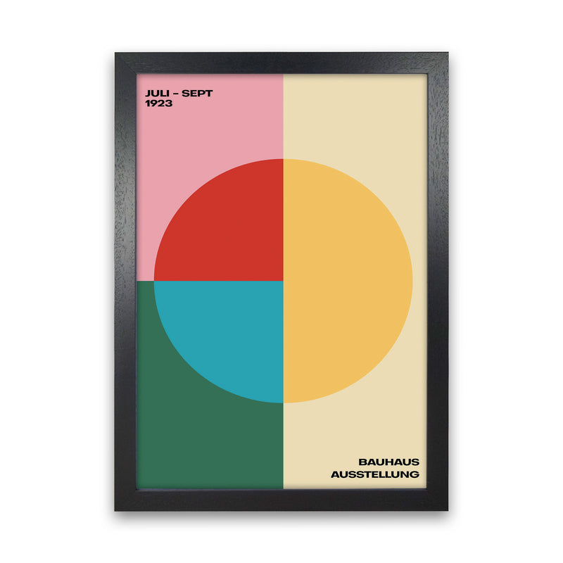 Bauhaus Juli-Sept 1923 Art Print by Jason Stanley Black Grain