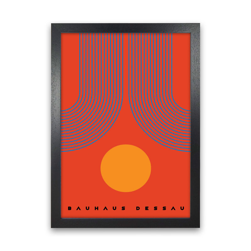 Bauhaus Design IIIII Art Print by Jason Stanley Black Grain
