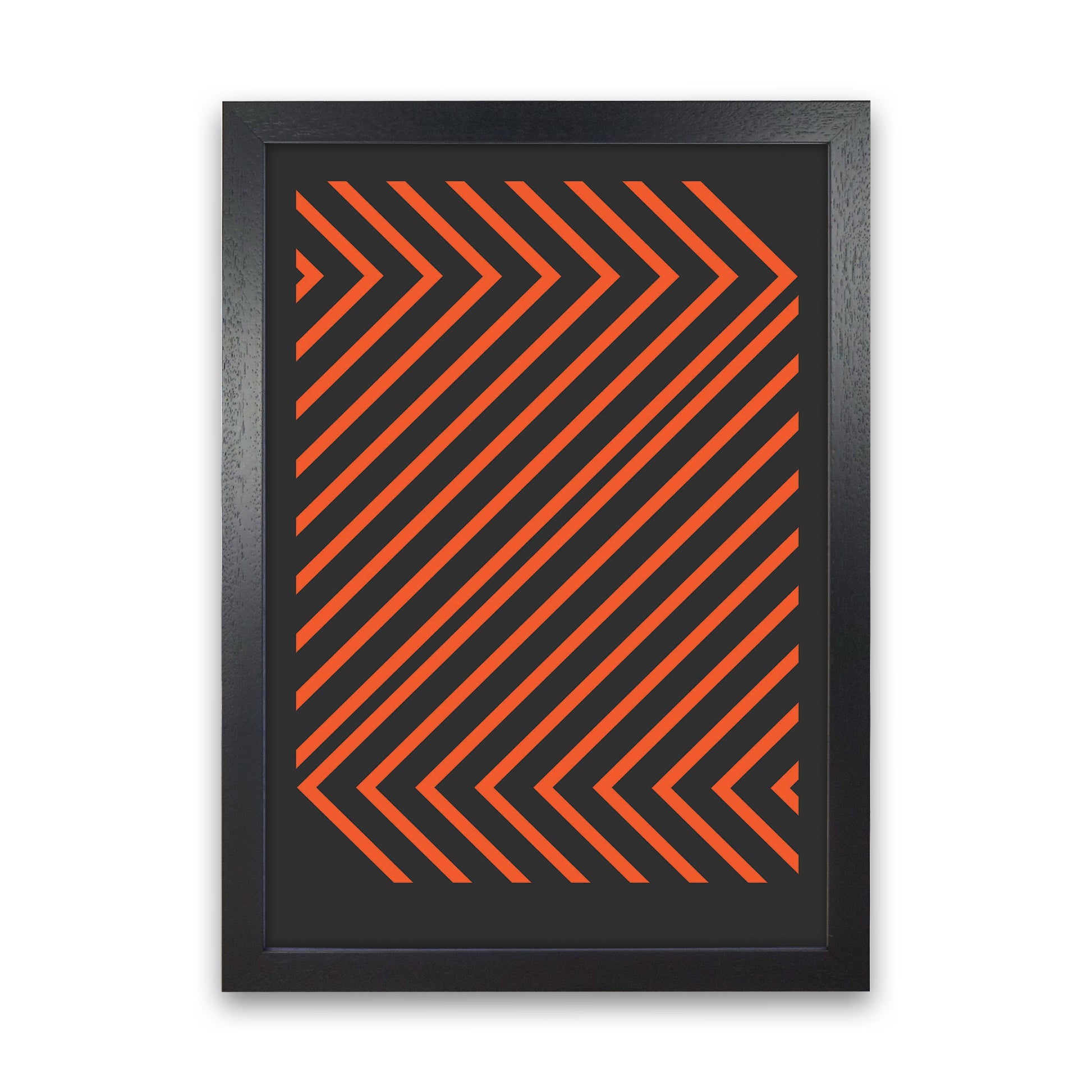 Pattern Series -1 Art Print by Jason Stanley Black Grain
