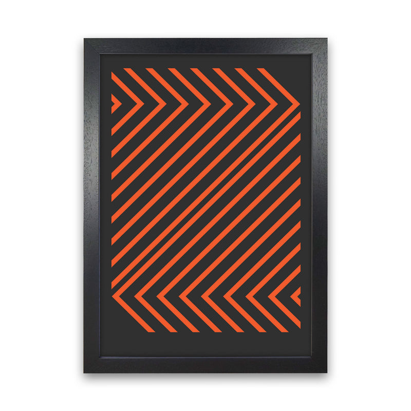 Pattern Series -1 Art Print by Jason Stanley Black Grain