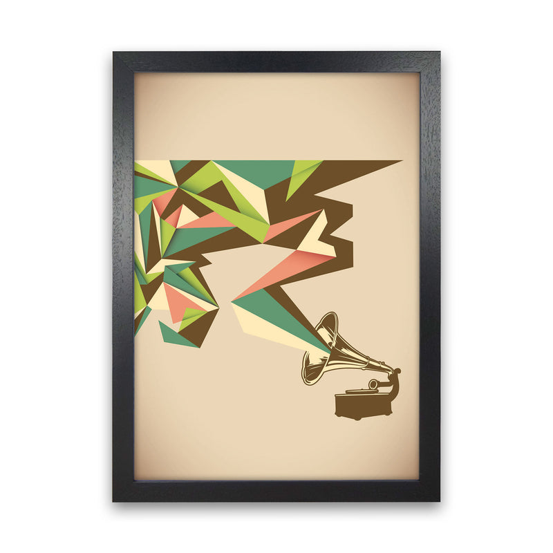 Sounds Good To Me Art Print by Jason Stanley Black Grain