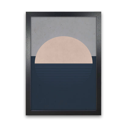 Minimal Vibes 2 Art Print by Jason Stanley Black Grain