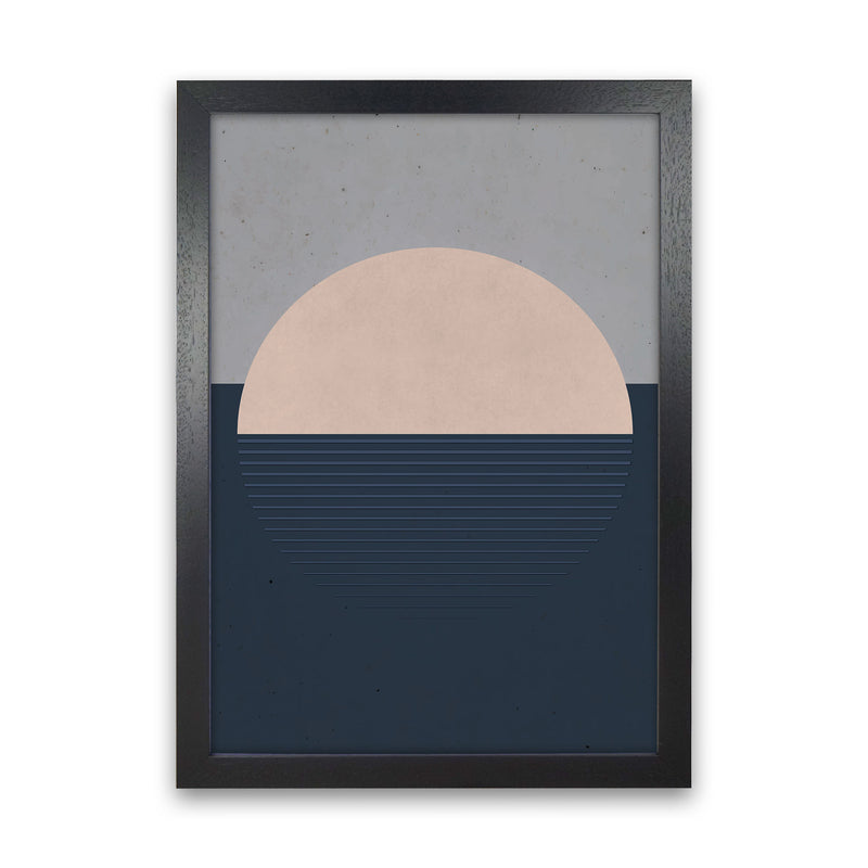 Minimal Vibes 2 Art Print by Jason Stanley Black Grain