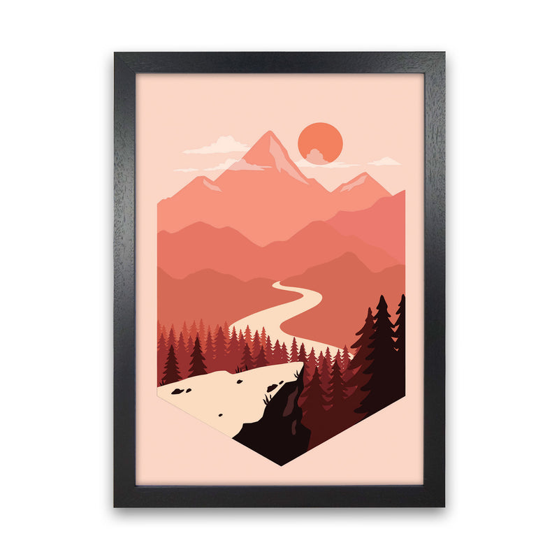 Get Out There 2 Art Print by Jason Stanley Black Grain