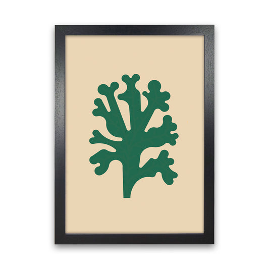 Cutout Seaweed Art Print by Jason Stanley Black Grain