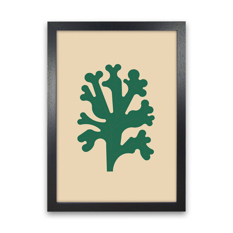 Cutout Seaweed Art Print by Jason Stanley Black Grain